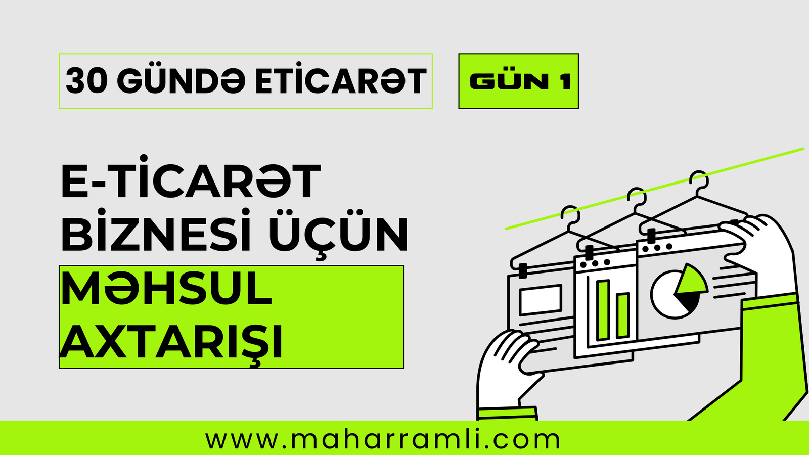 E-ticarət Biznesi üçün Məhsul Axtarışı
